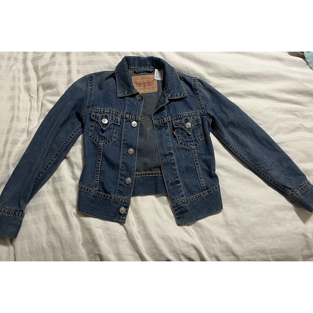 Levis‎ Womans Type 1 Jean Jacket Large 2003 Misses Size S